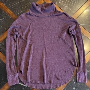 Michael Stars Purple Long Sleeve Top